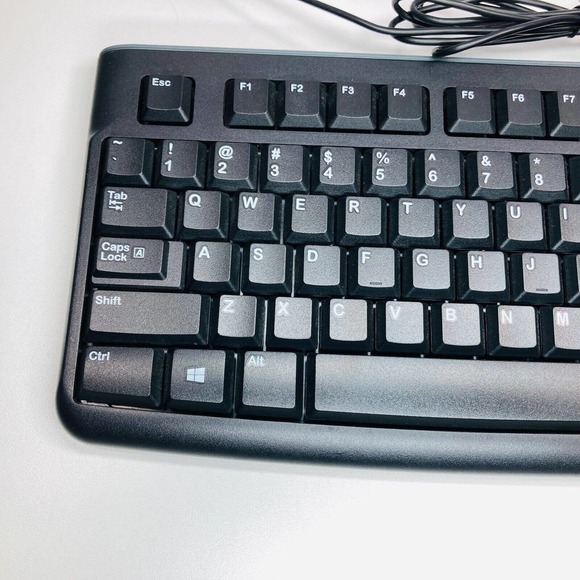 Logitech K120 Wired Keyboard: Comfortable, Quiet, Durable, Efficient Work/Gaming - Picture 4 of 10